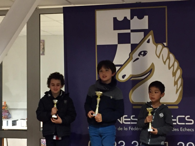 Le podium des petits Le podium des petits
