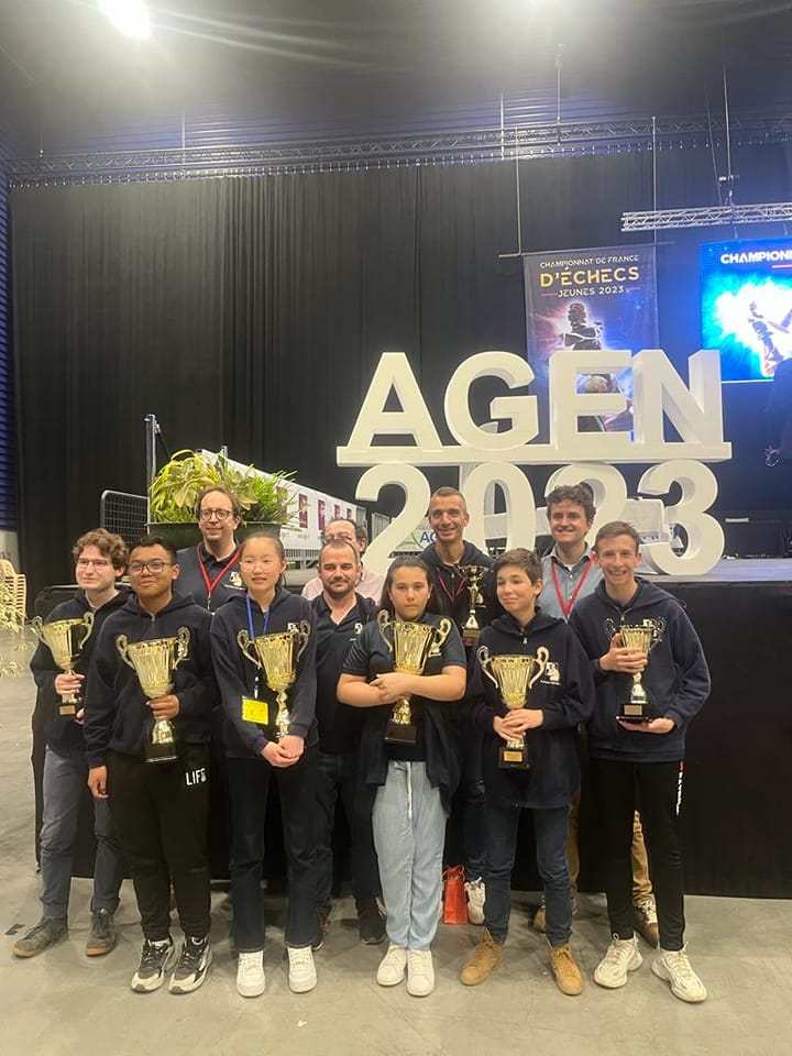 CHAMPIONNAT DE FRANCE JEUNES - AGEN 2023: BELLE MOISSON DES CANNOIS!