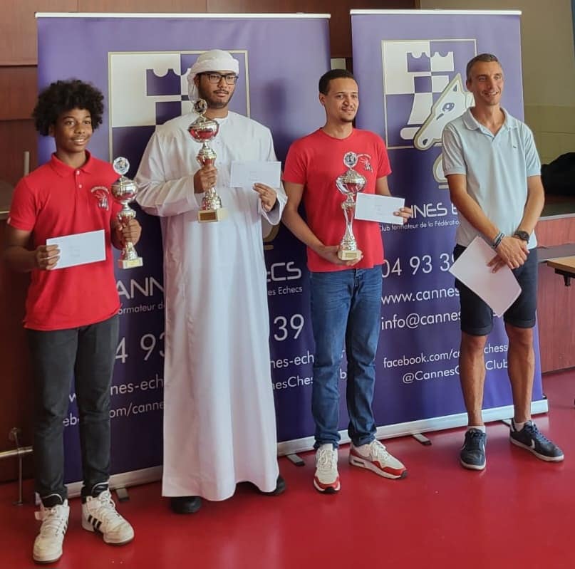 34ème OPEN D'ÉTÉ DE LA VILLE DE CANNES - CLÉMENT KUHN ET ALSHERAIFI ALI HAMDAN GRANDS VAINQUEURS !