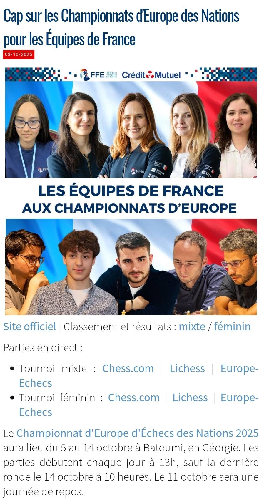 ✨️♟️Les cannois sur la Chess-Planet♟️✨️