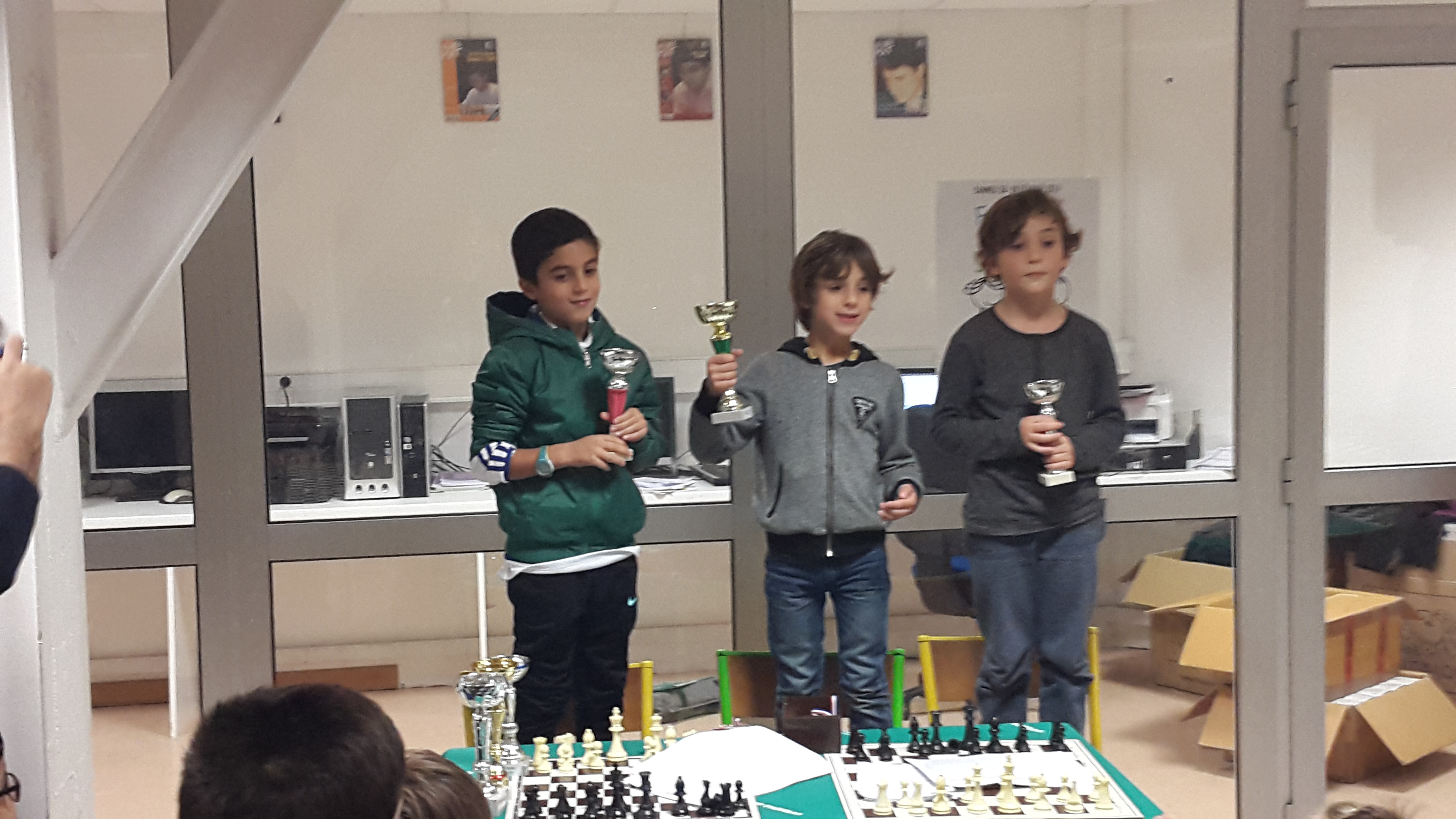 Le podium CE