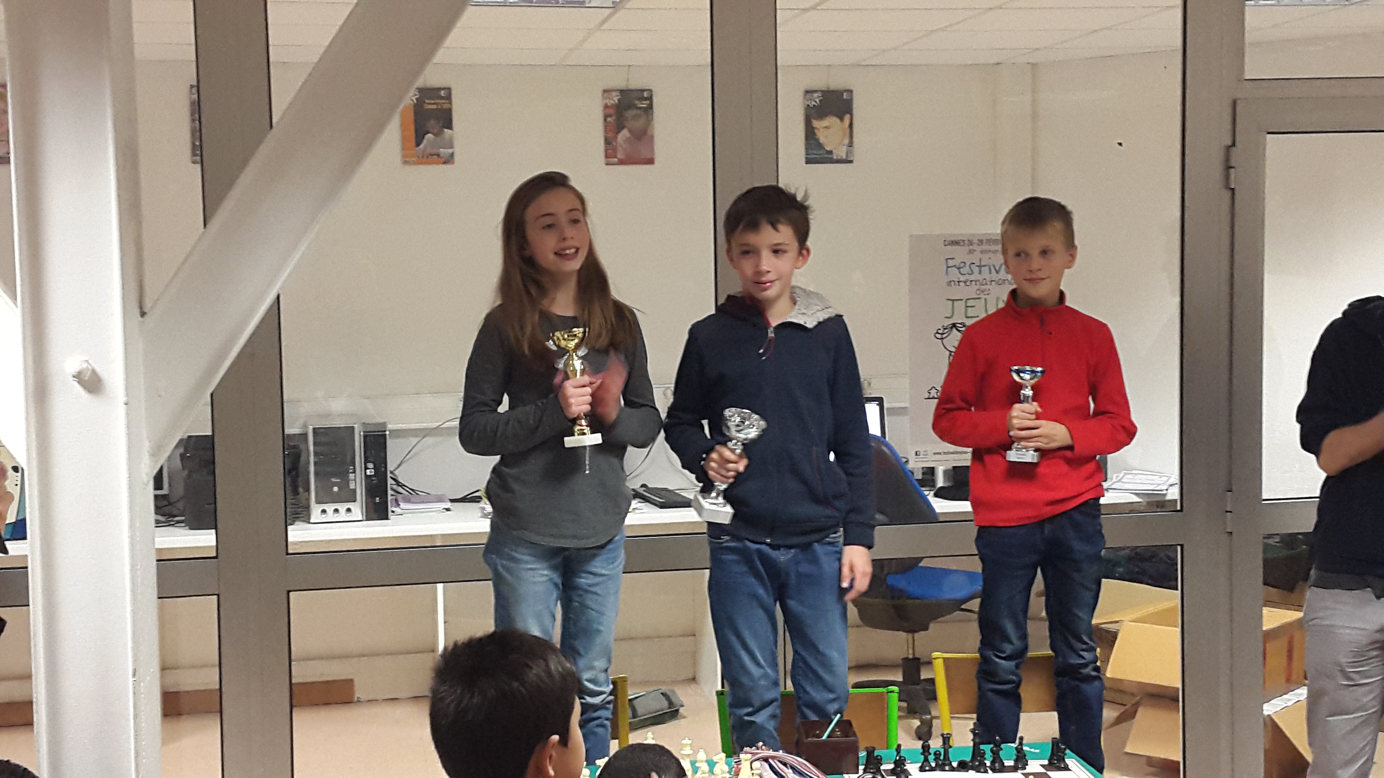 Le podium CM