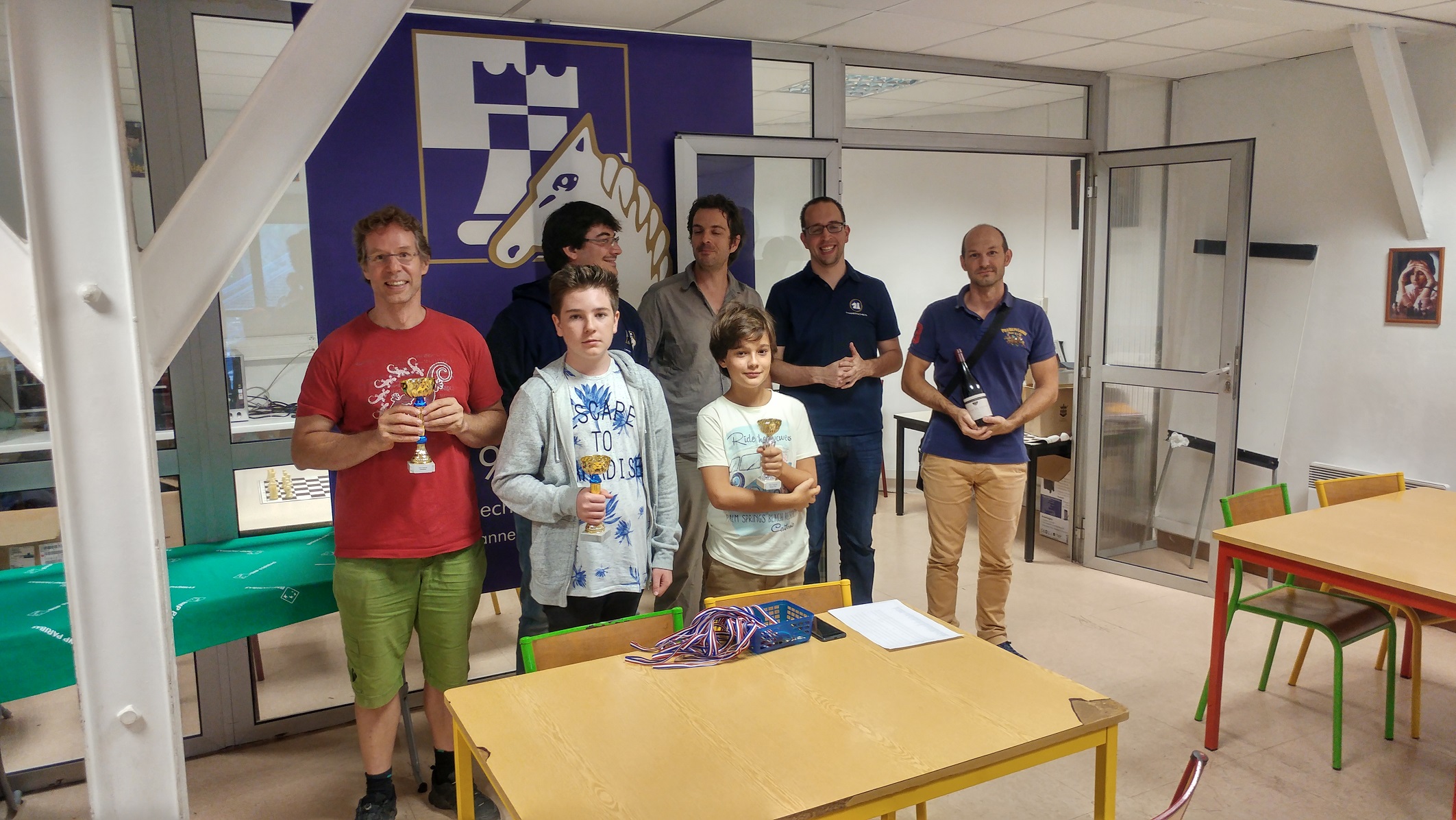 Joffrey remporte sur le fil le tournoi de rentrée !