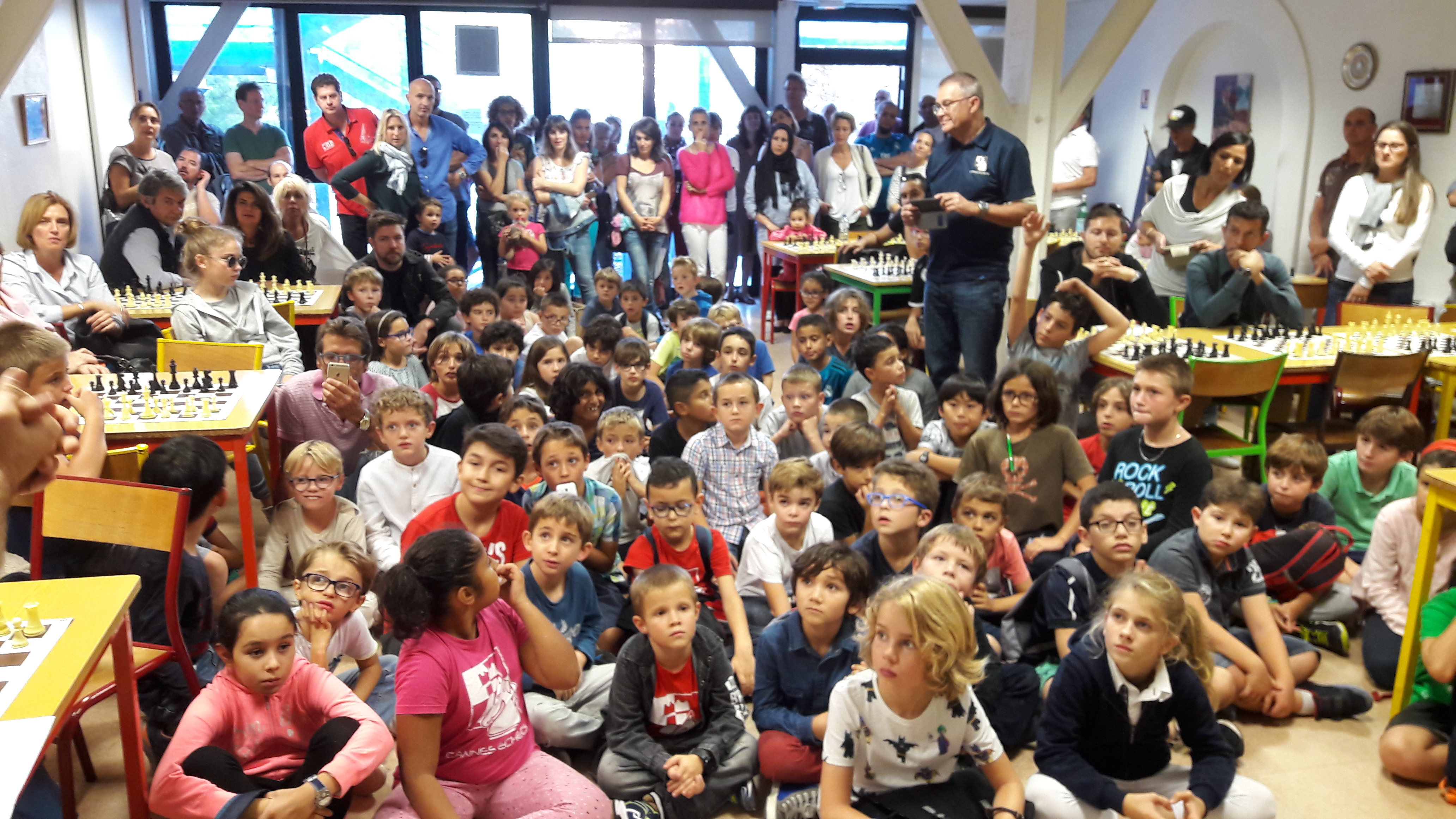 Belle ambiance à la remise des prix