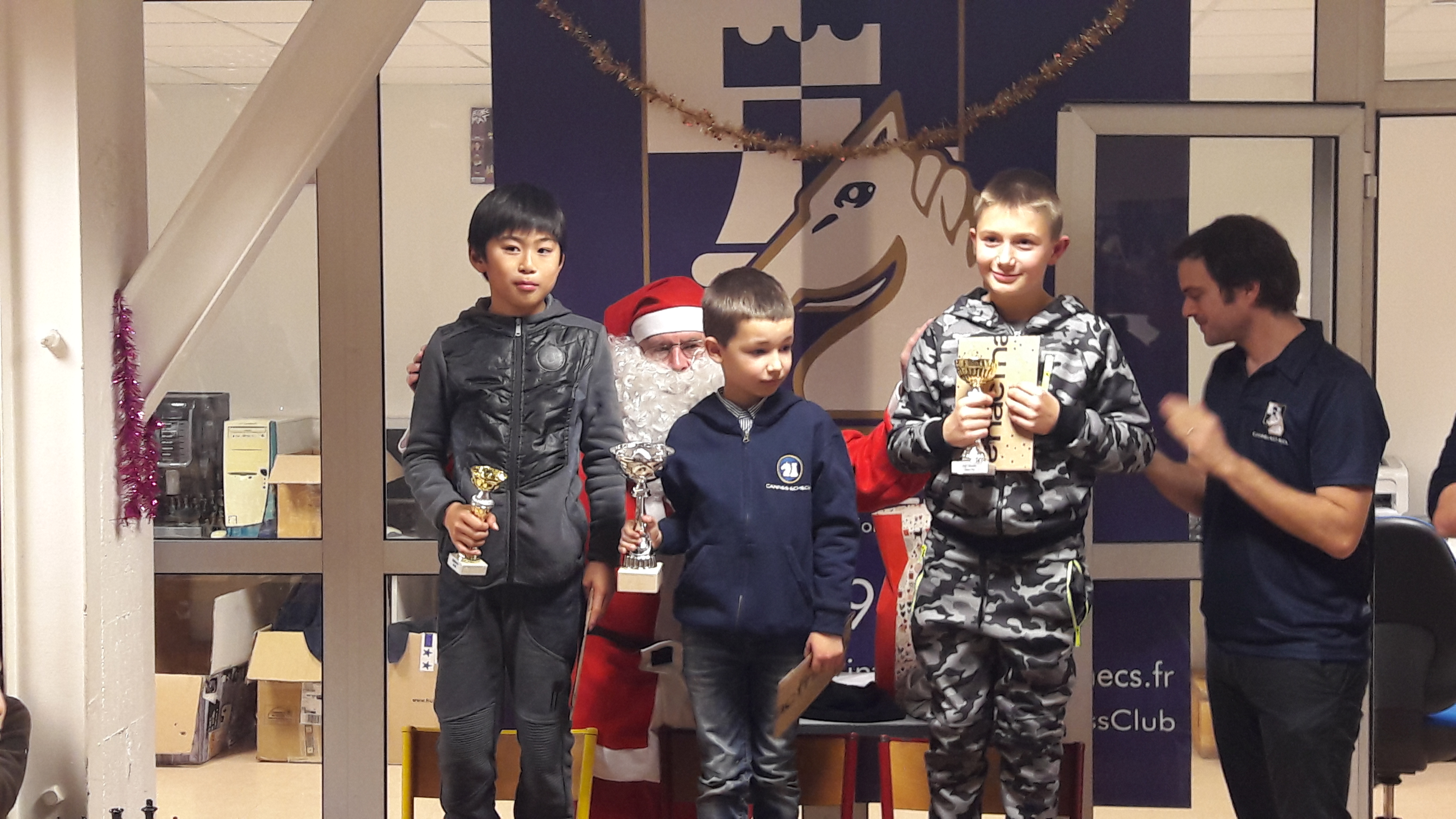 Le podium Masters