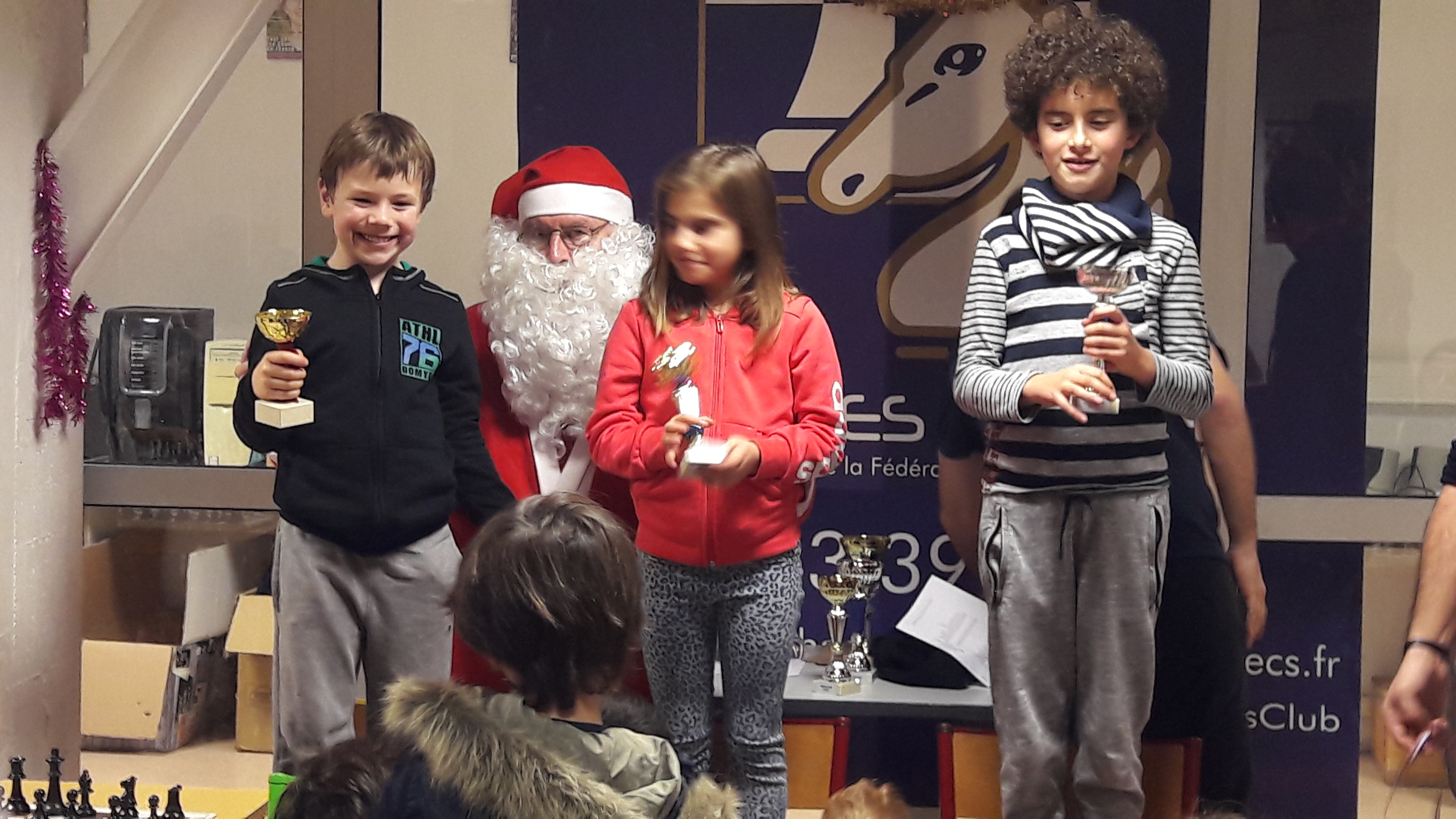 Le podium CE