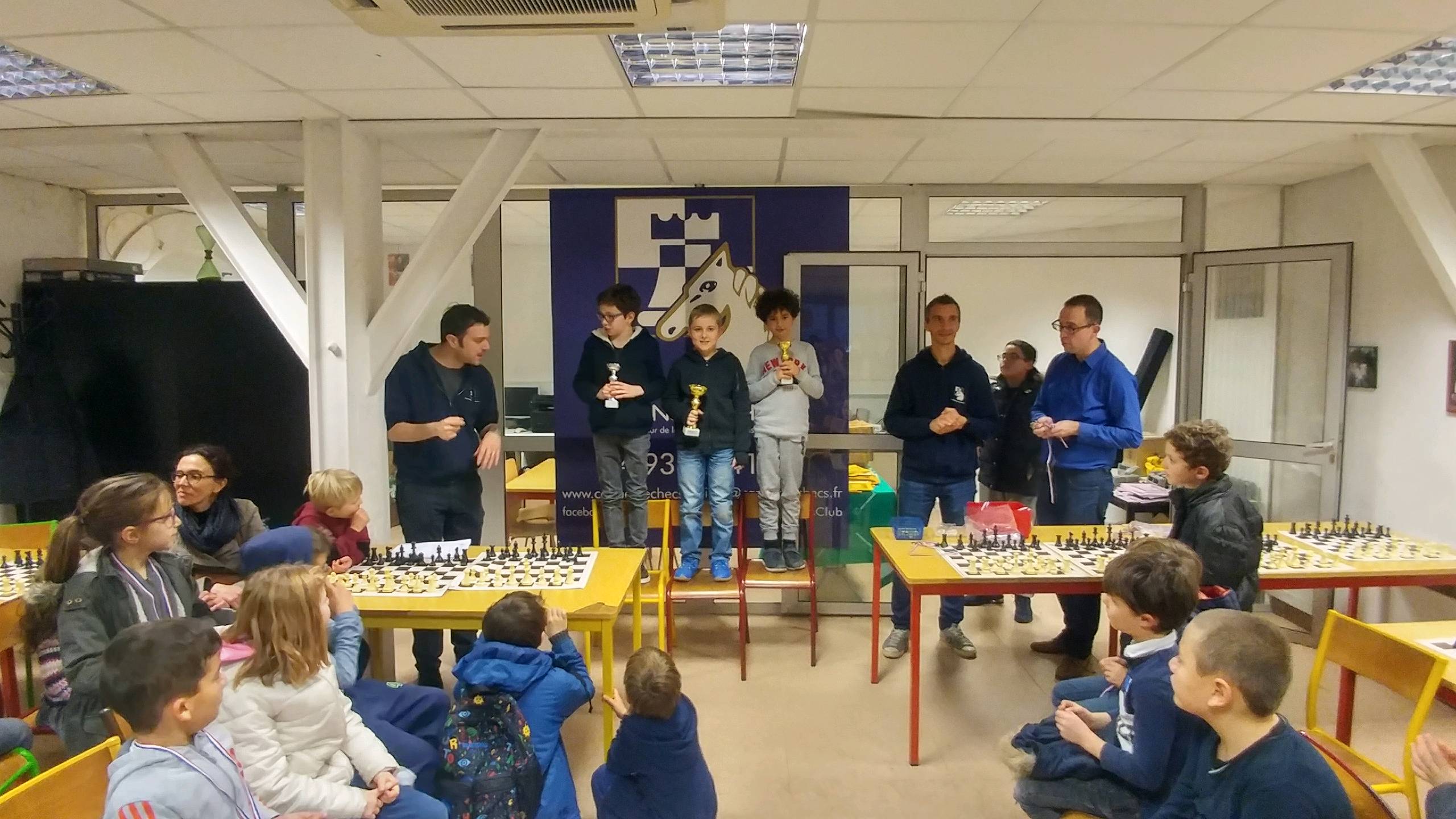 Le podium CM