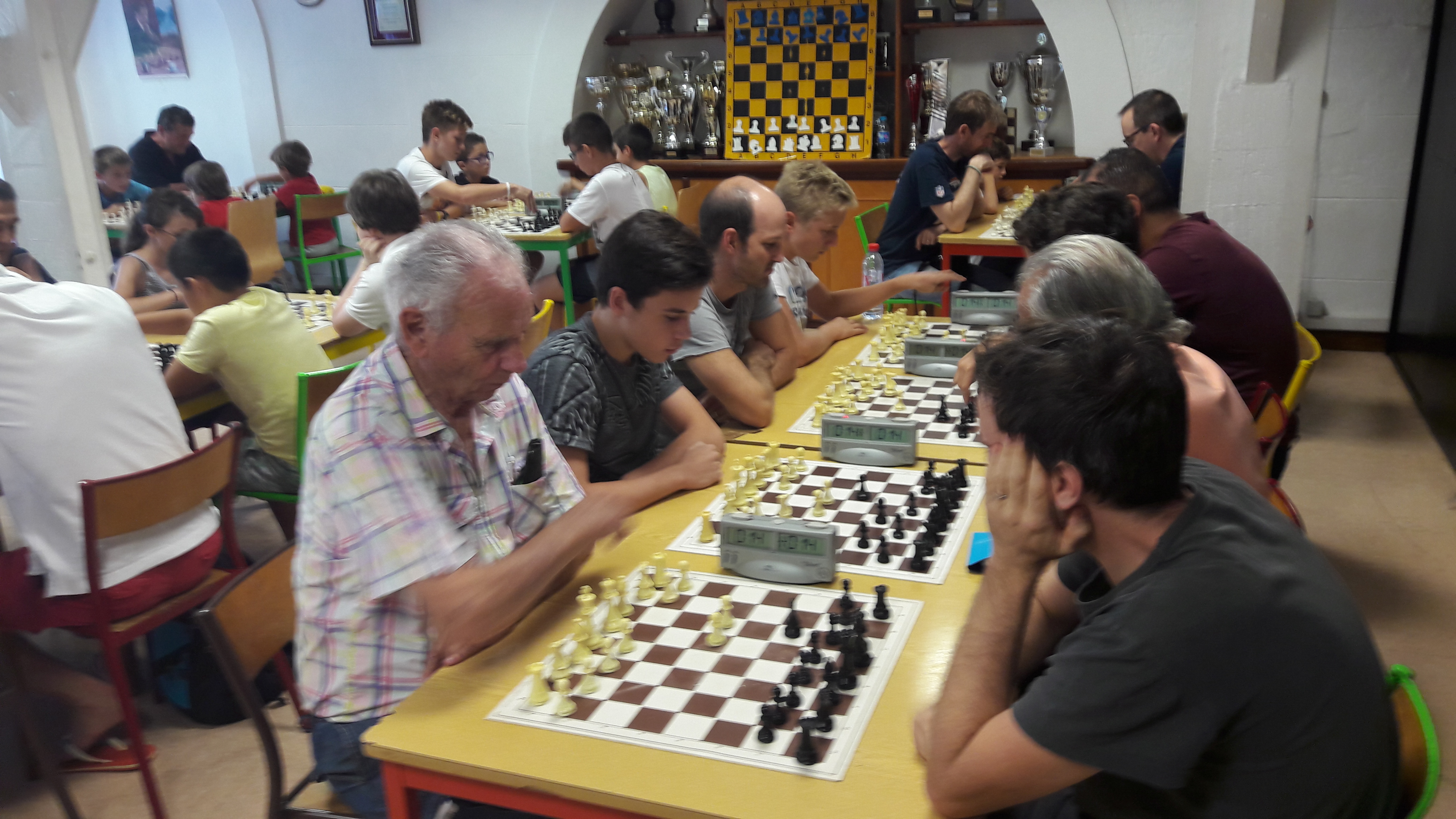 58 joueurs au tournoi de rentrée !