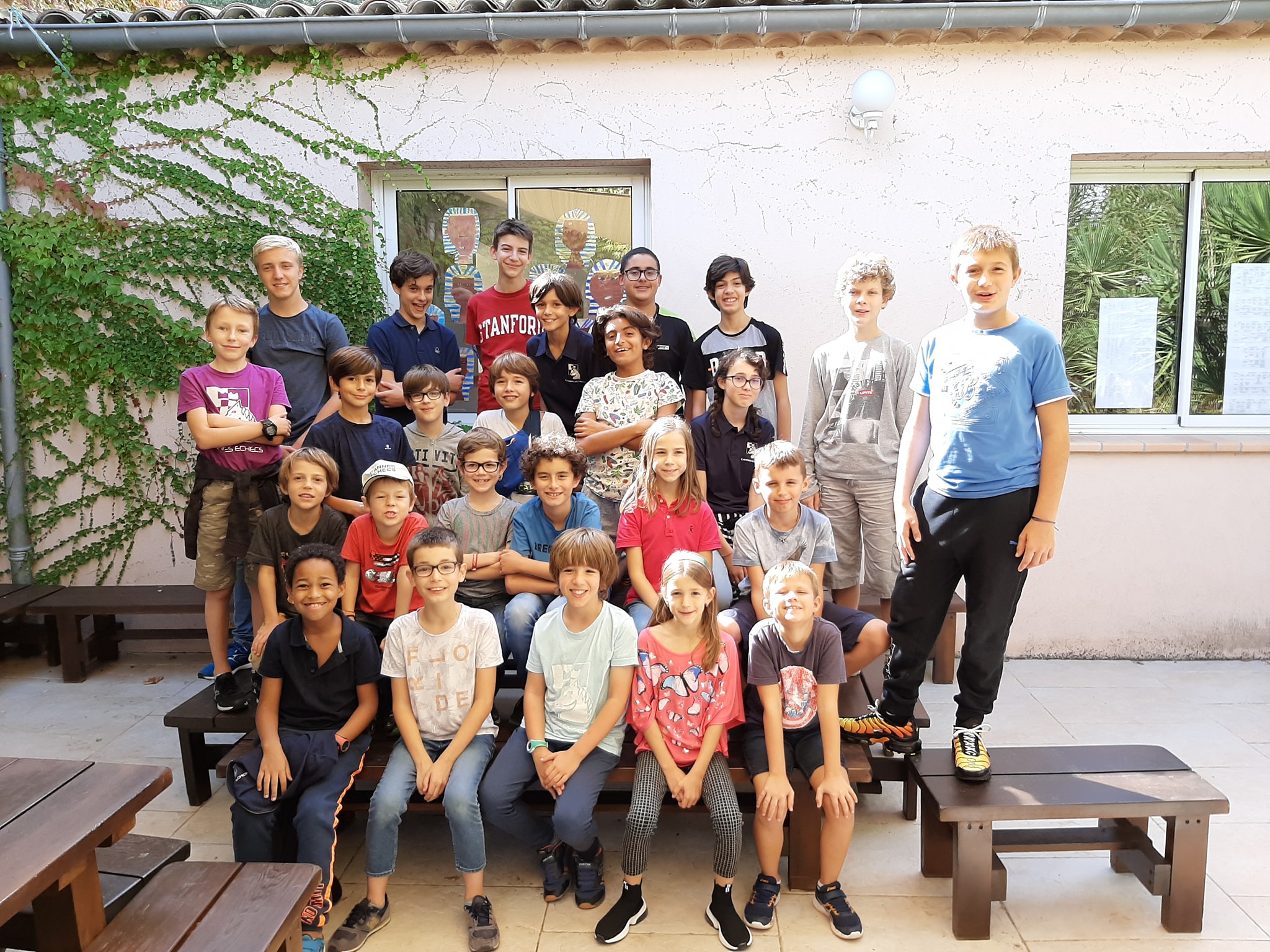 Super ambiance au stage de cohésion !