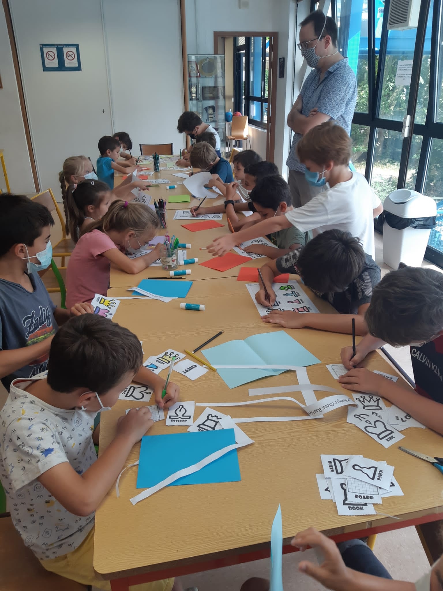 STAGES D'ETE ECHECS & ACTIVITES SPORTIVES ET ARTISTIQUES - ENORME SUCCES AVEC 40 ENFANTS PRESENTS !!