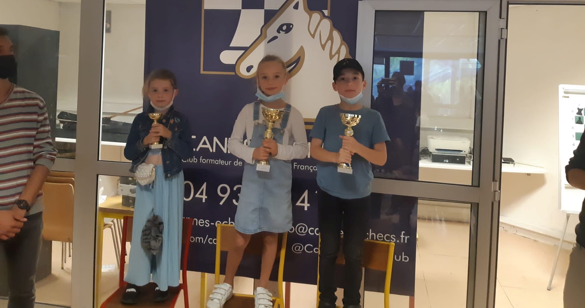 Le podium des CP/CE