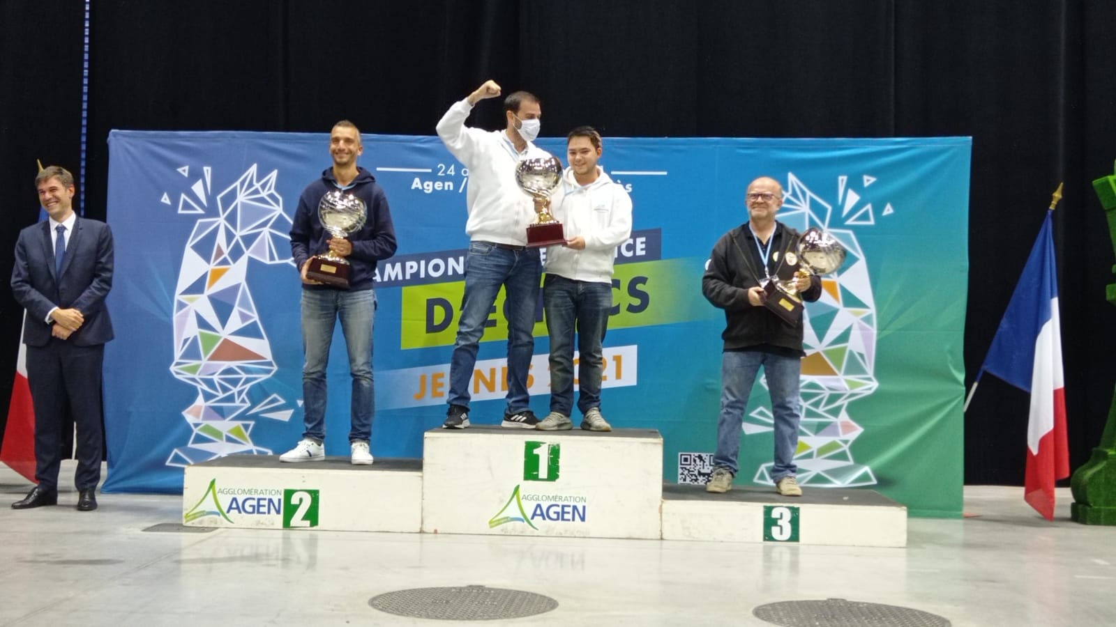 CHAMPIONNAT DE FRANCE JEUNES - RAJAT CHAMPION, KERIAN, BILGUUN ET BENJAMIN SUR LE PODIUM ! 