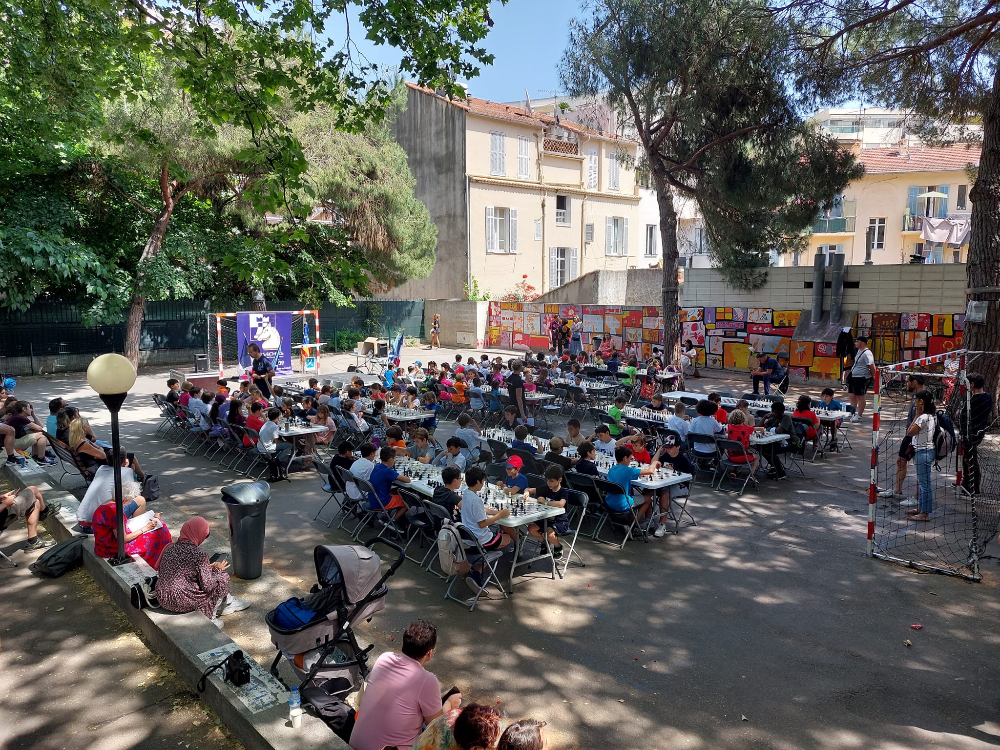 39ÈME CHAMPIONNAT SCOLAIRE DE LA VILLE DE CANNES - IMMENSE SUCCÈS AVEC 150 ENFANTS !!!!!!