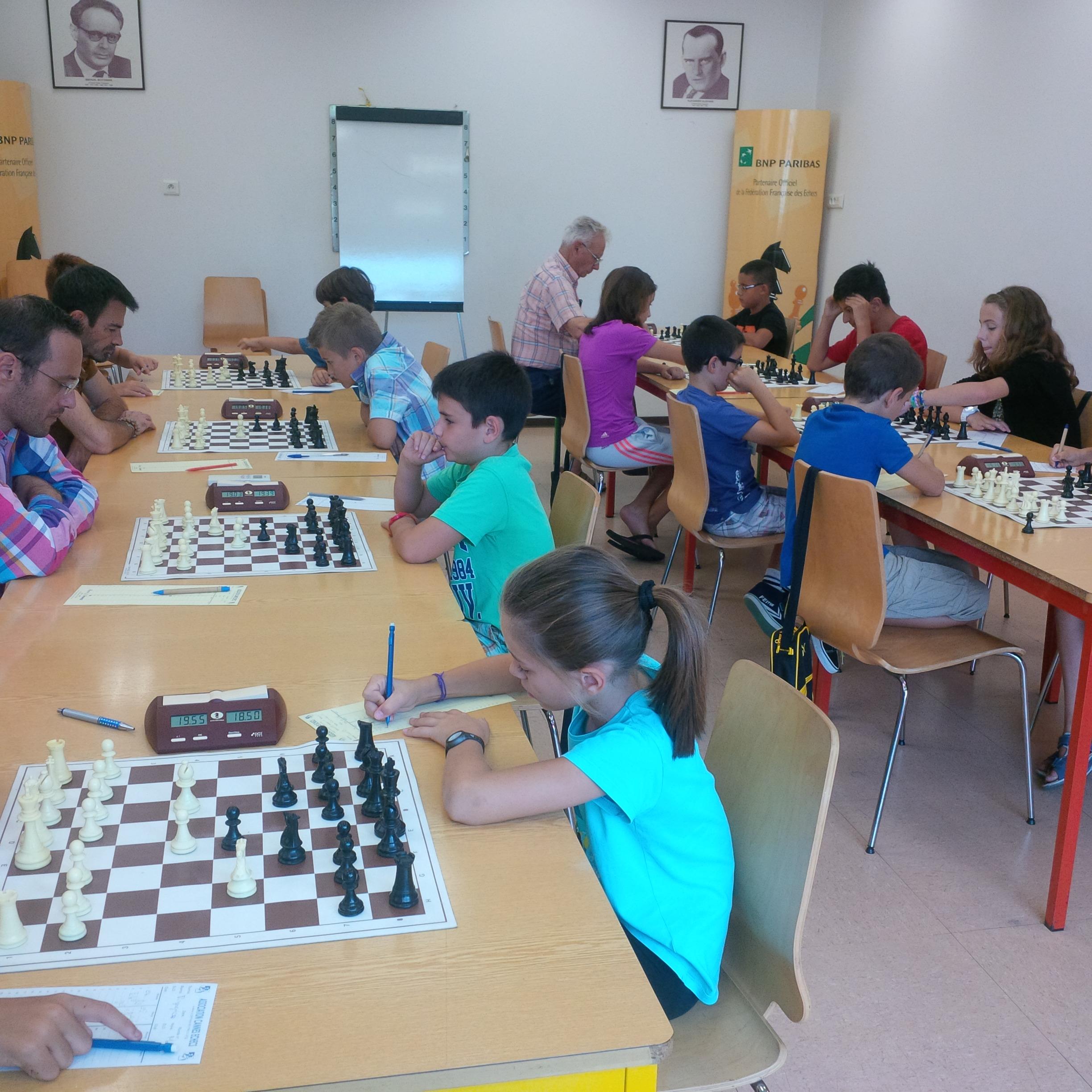 Du monde au tournoi rapide de rentrée