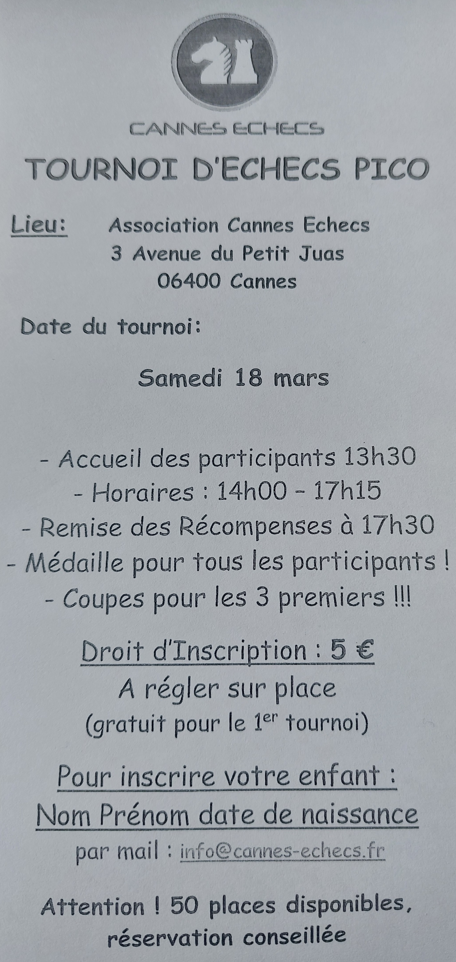 PICO DE MARS - RENDEZ-VOUS LE 18 MARS !