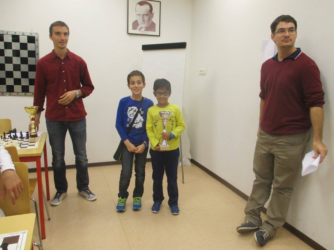Rajat et Mattéo vainqueurs de la Coupe 1700 (merci à Françoise Bressac pour la photo)