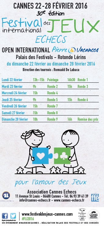 FIJ 2016: 362 joueurs à J-4 !!