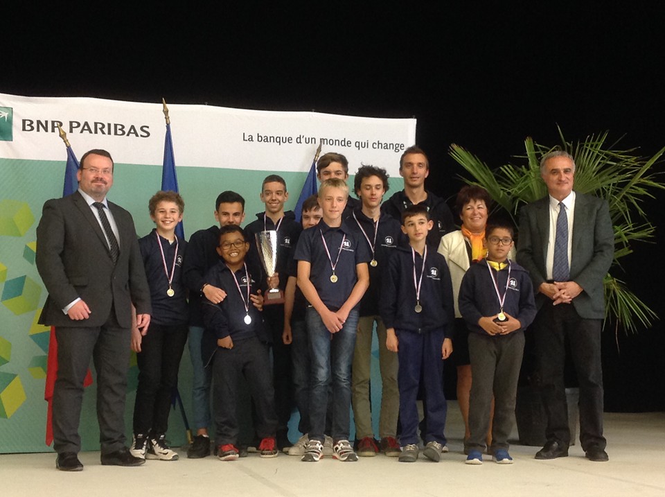 Top Jeunes: Cannes-Echecs vice-champion de France