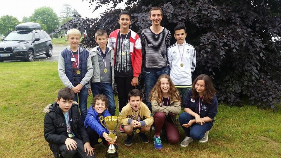 L' Institut Stanislas Champion de France des collèges 2016 !!