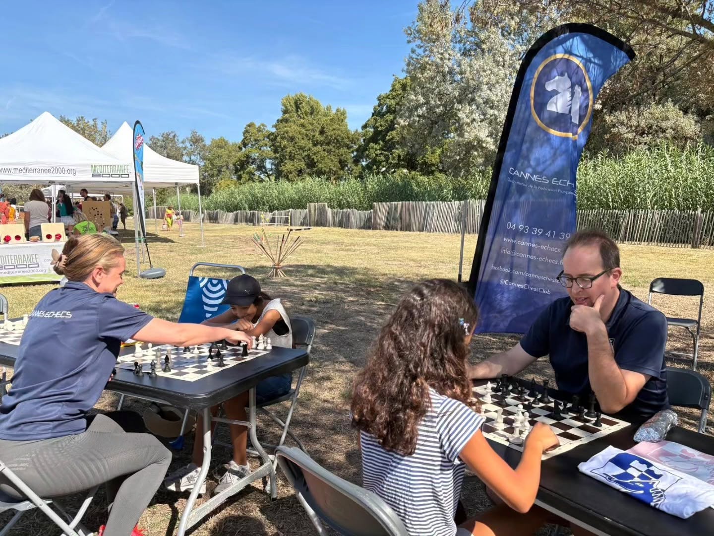 🌳♟️ Cannes Échecs à Cannes Champêtre !