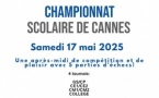 CHAMPIONNAT SCOLAIRE DE LA VILLE DE CANNES - 17 MAI