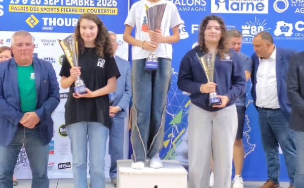 ✨️♟️🇫🇷 Internationaux de France - Cyrielle sur le podium en blitz ! 🇫🇷♟️✨️